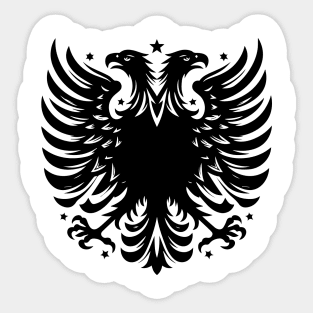 Albanian Eagle Sticker